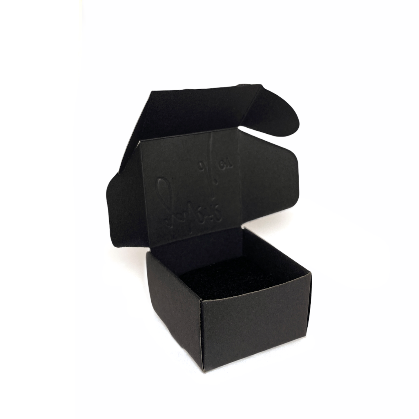 Black Kraft Box with Foam
