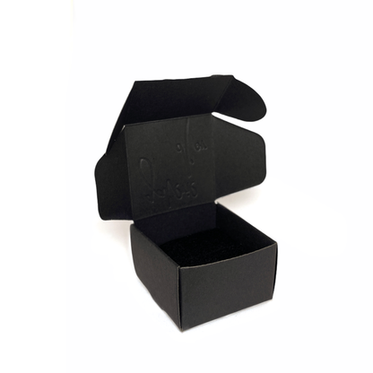 Black Kraft Box with Foam