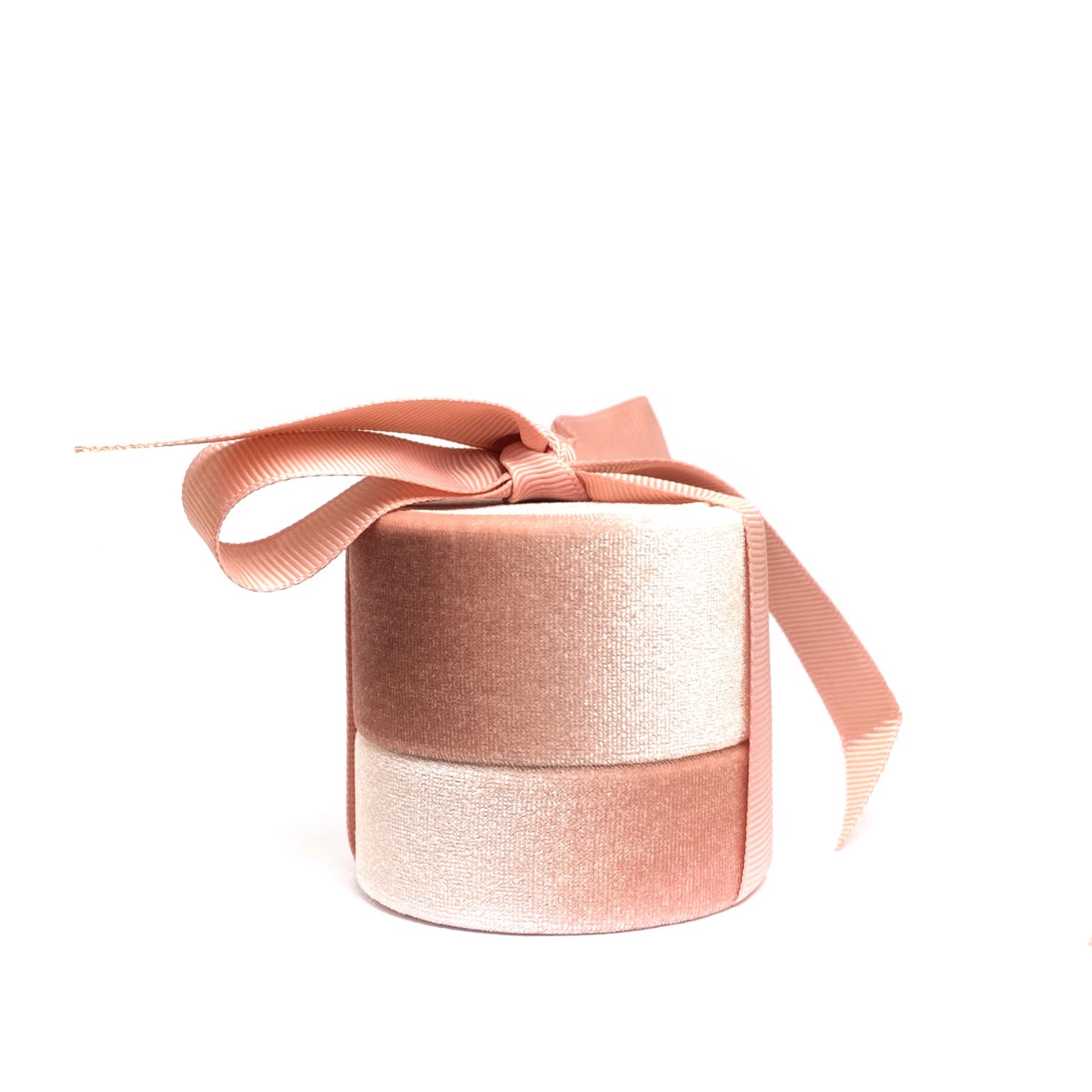 Cylindrical Ring Box with Ribbon
